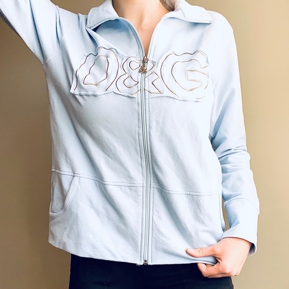 Vintage DOLCE & GABBANA Blue Sweater - Picture 2 of 11